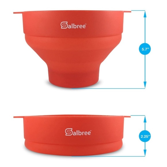 🍿Silicone Microwave Popcorn Maker Collapsible🍿NWT - Picture 5 of 8